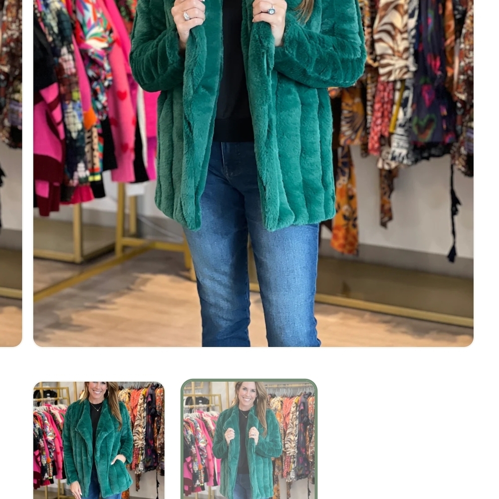 THML Emerald Teddy Jacket